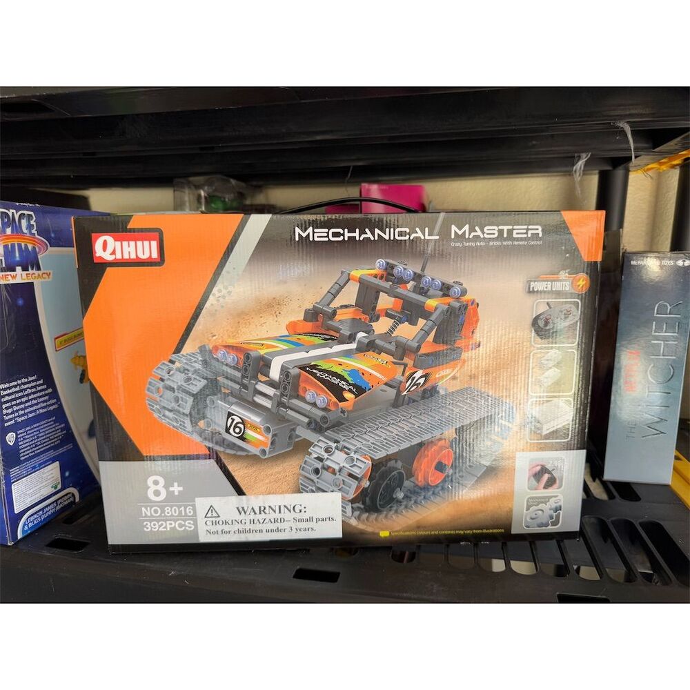 Qihui Mechanical Master 3-in-1 R/C Stunt Vehicle Building Set 8+
